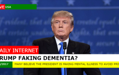 More Evidence Trump May be Faking Dementia for a Lighter Sentence