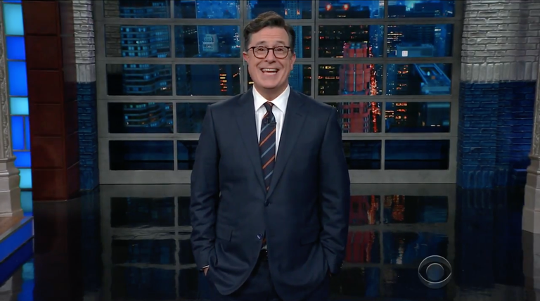 Steven Colbert Disses Al Franken Over Groping Allegations