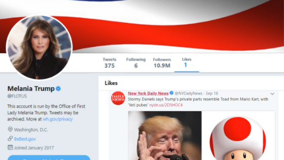 Did Melania Trump “Like” a Tweet About Trump’s Toad Penis?